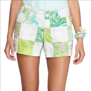 Lilly Pulitzer Patchwork Callahan Shorts